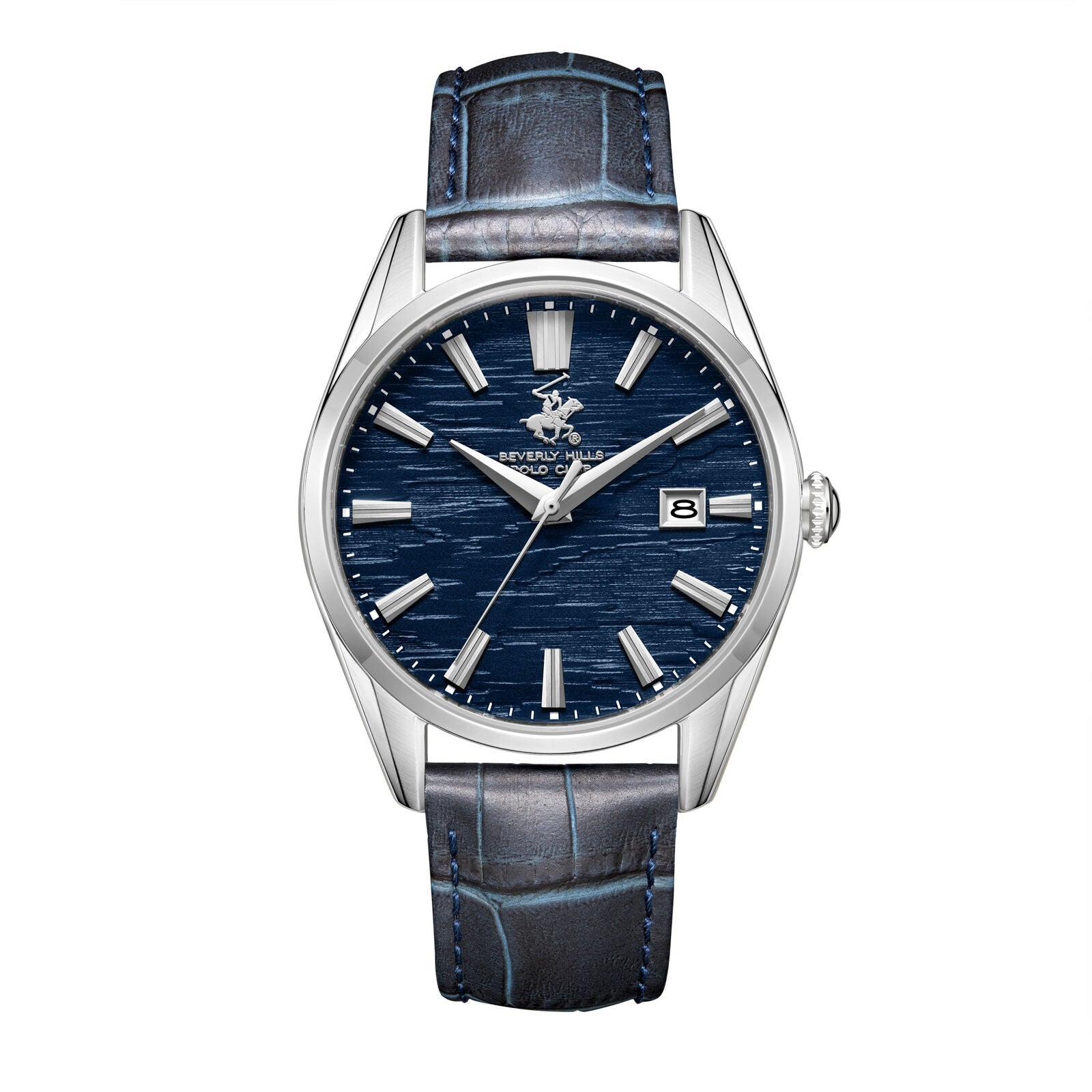 Beverly Hills Polo Club Silver Men’s Watch - BP3811X.399 - Men’s Watches
