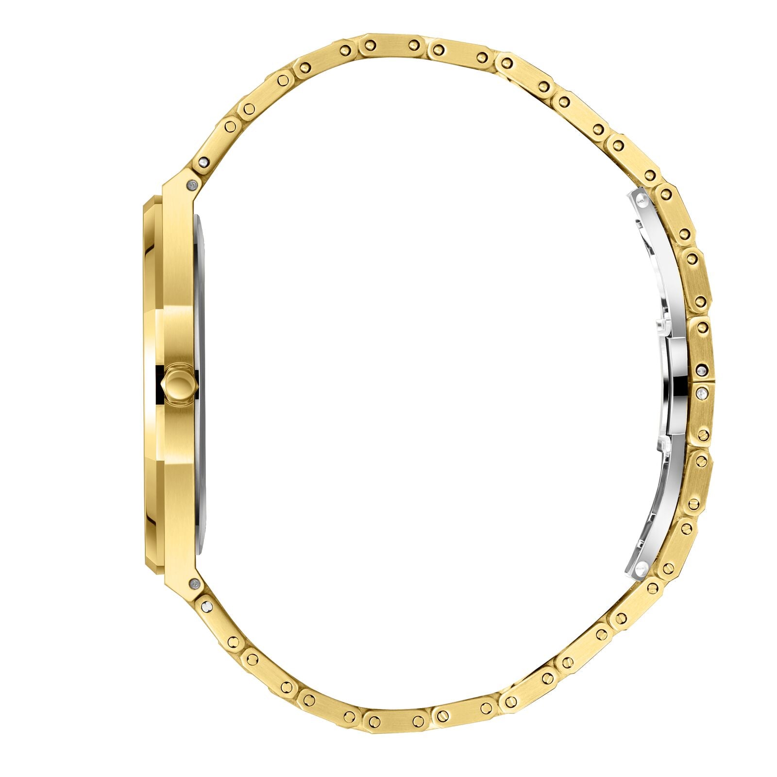 Beverly Hills Polo Club Slim Tech 5 All Gold Watch - BP3825X.130