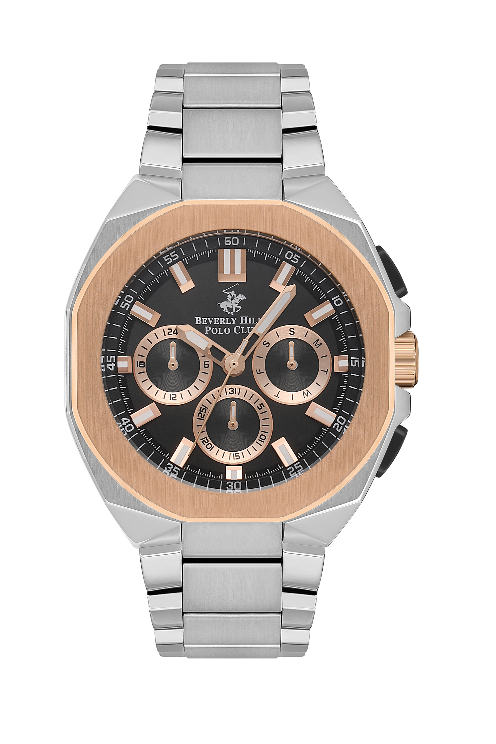 BEVERLY HILLS POLO CLUB Stainless Multi Function Men’s Watch – BP3537X.550 - Watch