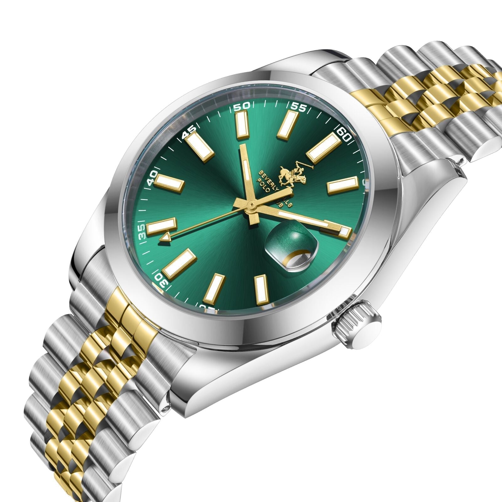 Beverly Hills Polo Club Two tone Stainless Steel Men's Watch - BP3810X.570