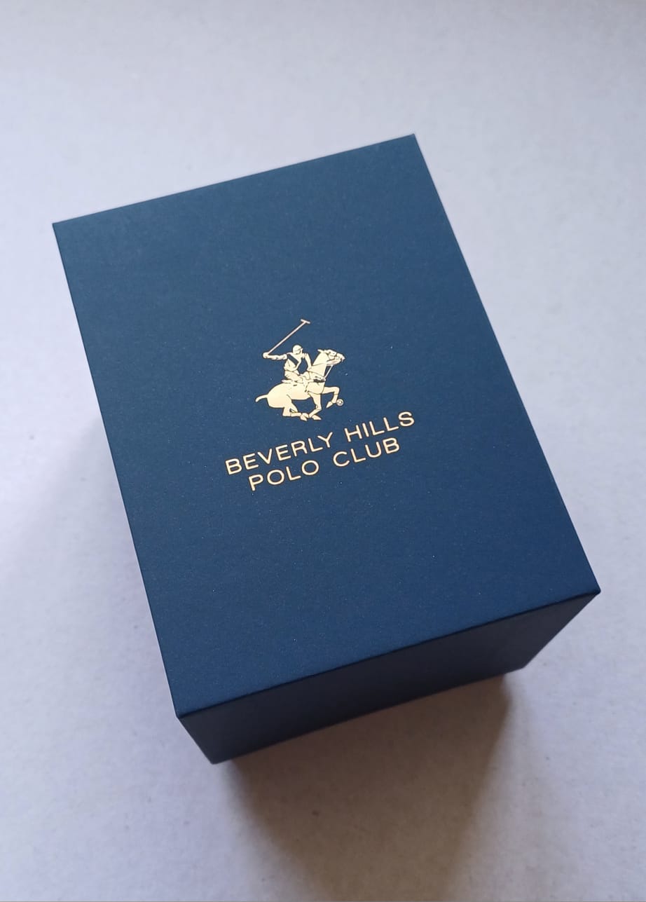 BEVERLY HILLS POLO CLUB Gold Diamond Watch – BP3568X.120