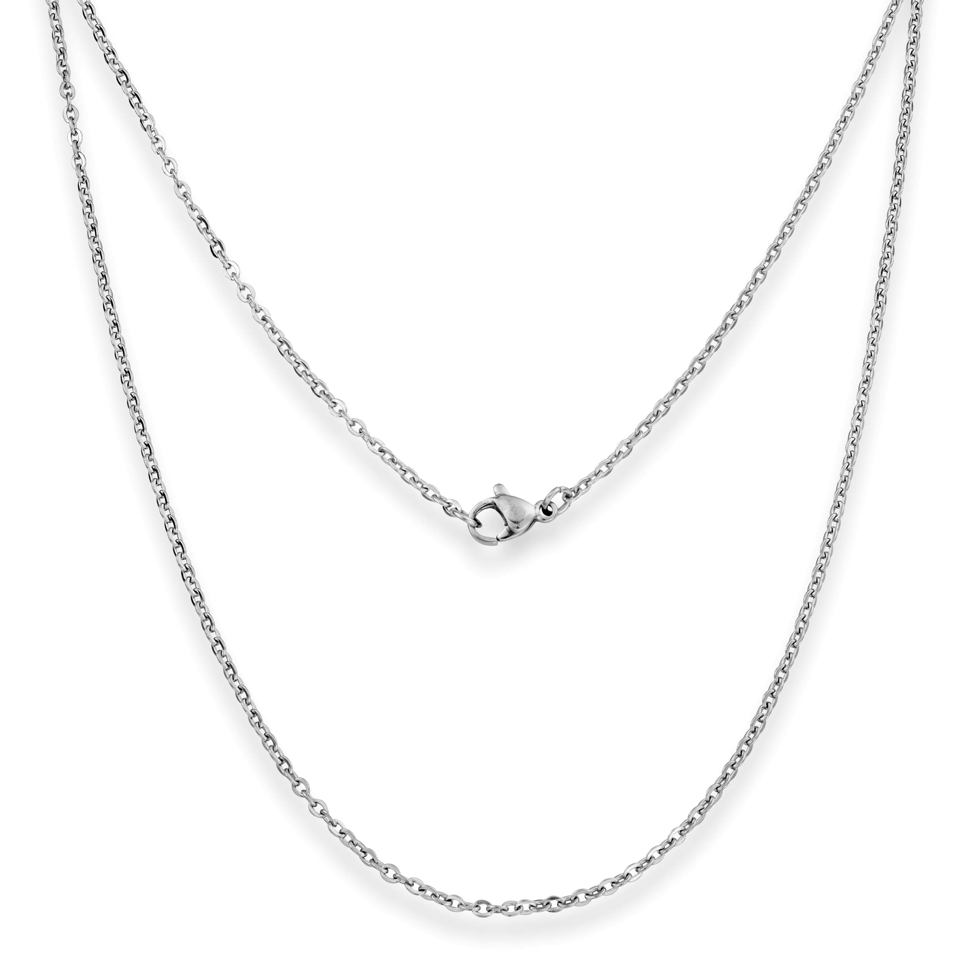Big Daddy 3mm Stainless Steel Mariner Cable Silver Chain - Chain