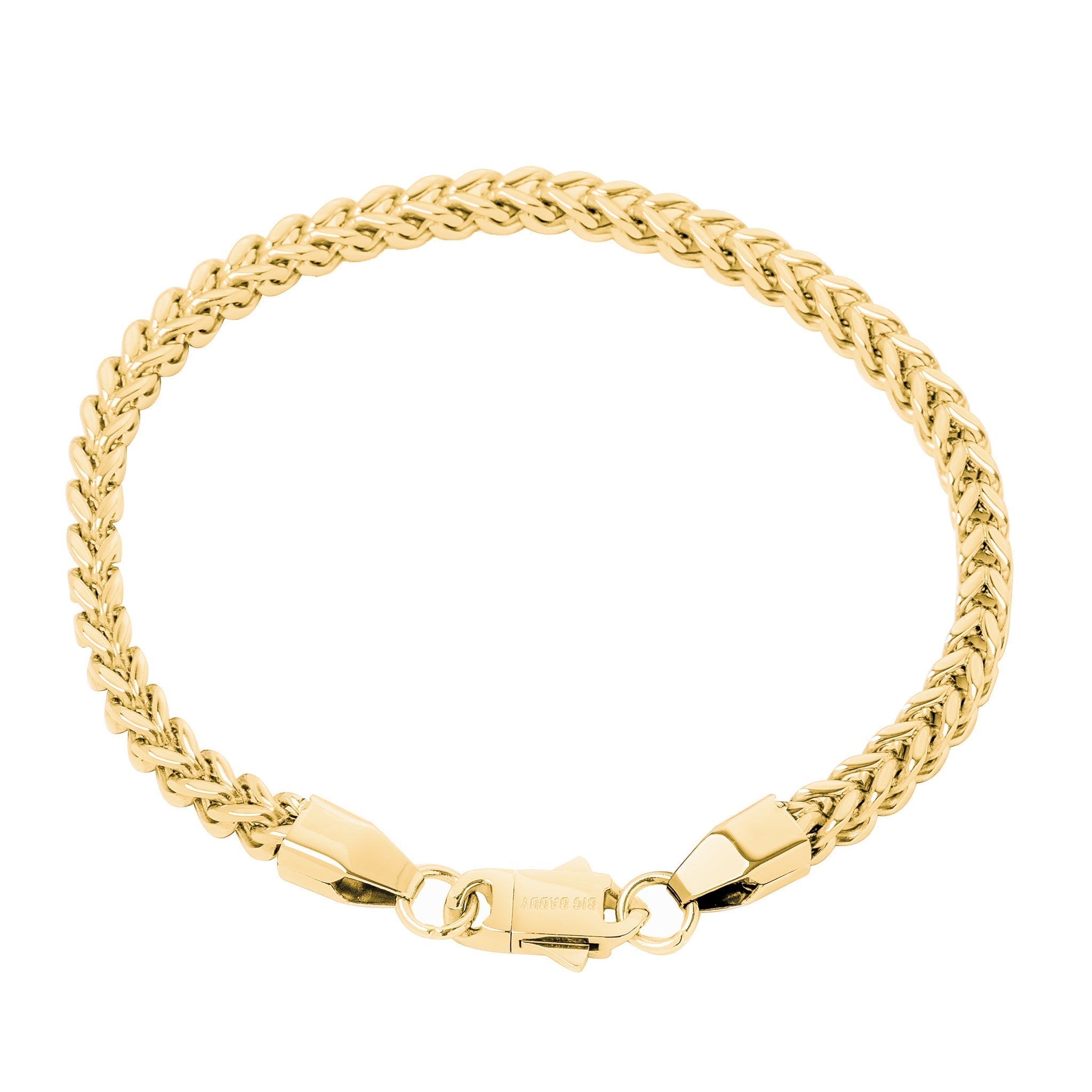 Big Daddy 5MM Gold Cuban Bracelet - Bracelet