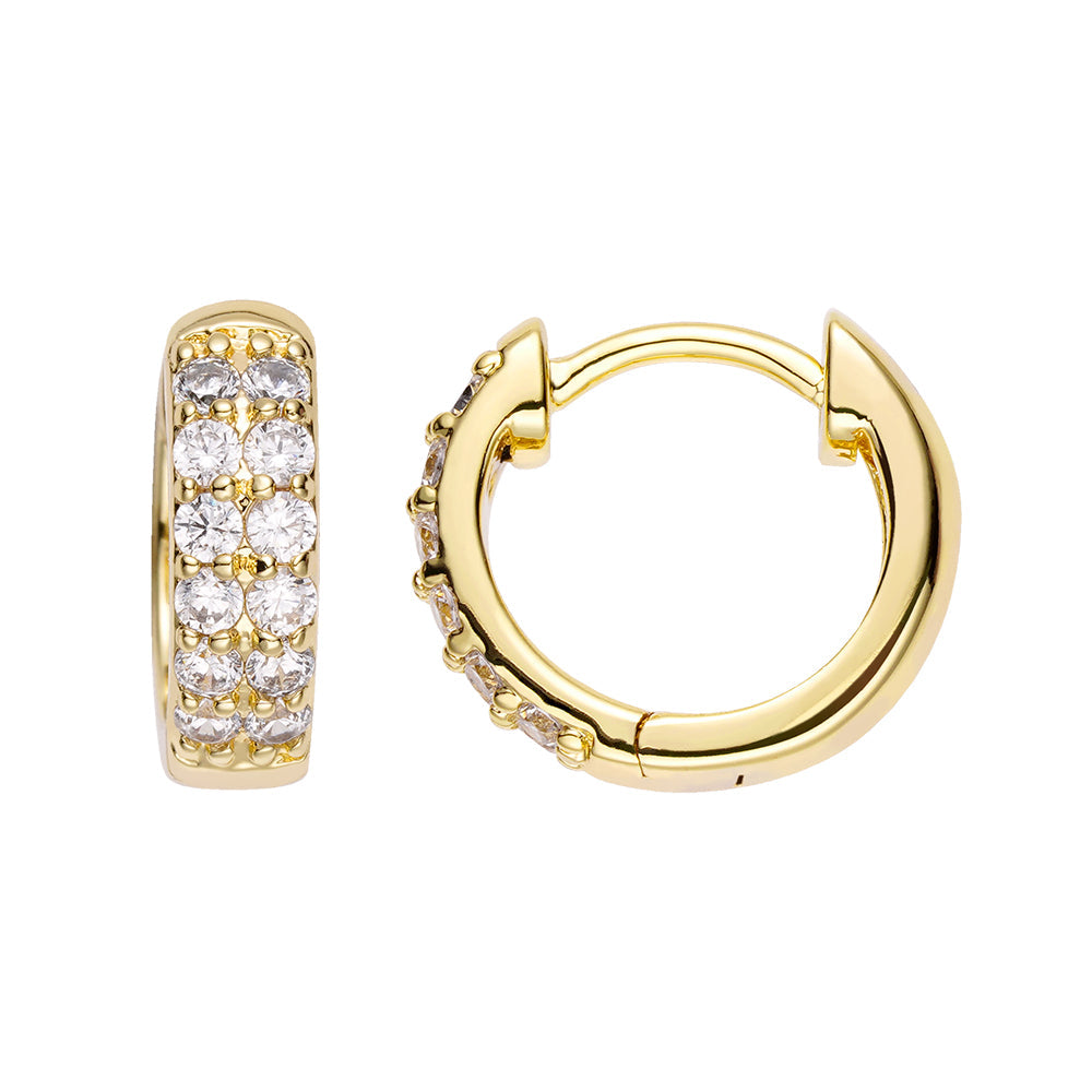 Big Daddy Diamond Loop Iced Out Earring