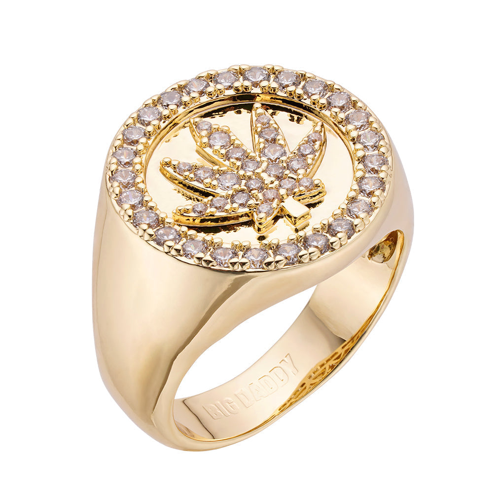 Big Daddy Dope Iced Out Diamond Ring
