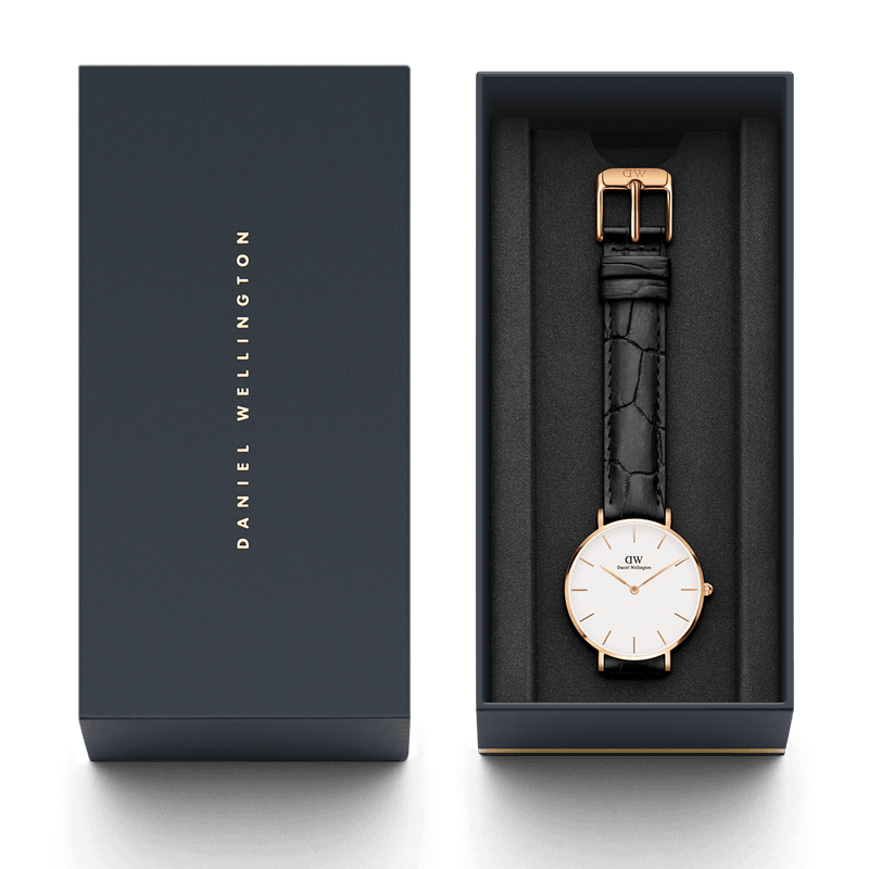 Daniel Wellington Reading 28mm Women's Gold Watch DW00100229