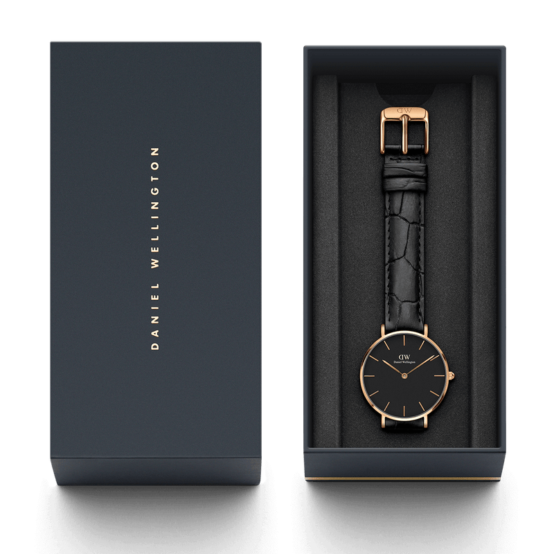 Daniel Wellington Reading 32mm Women's Gold Watch DW00100167