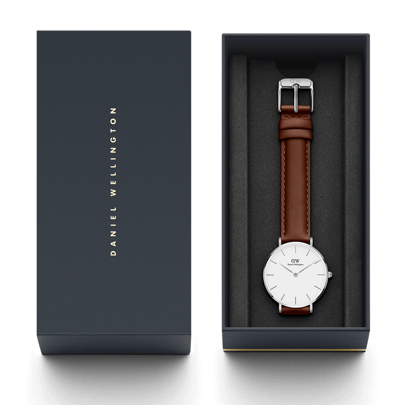 Daniel Wellington St Mawes 28mm Women's Silver Watch DW00100187