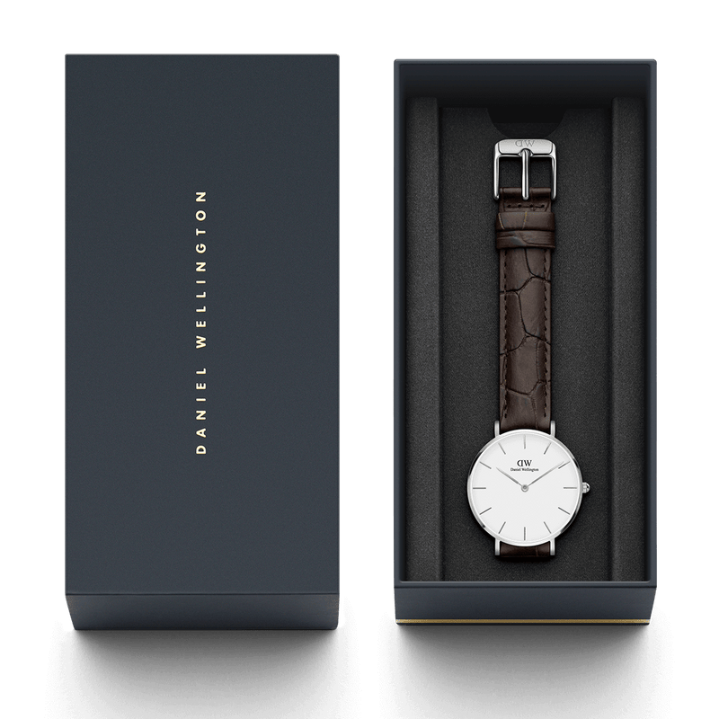 Daniel Wellington York 28mm Women's Silver Watch DW00100188