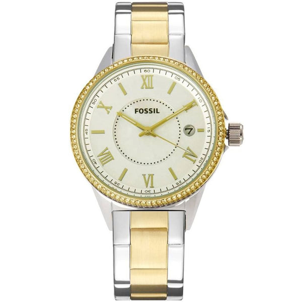 Fossil Two-Tone Women's Watch  BQ1107 - Big Daddy Watches