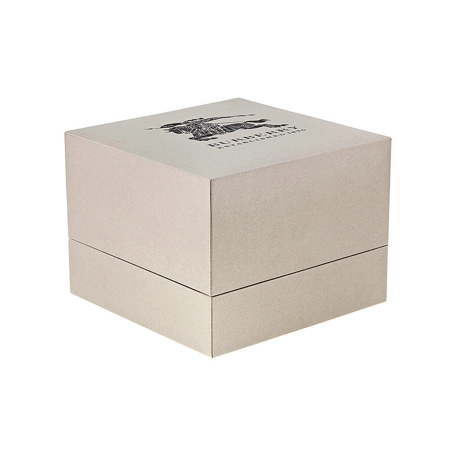 Burberry watch presentation box with brand logo