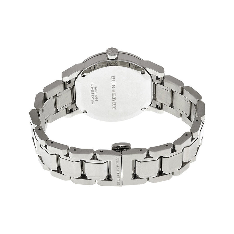Burberry Pink Check Stamped Stainless Steel Ladies Watch BU9124 - BigDaddy Watches #3