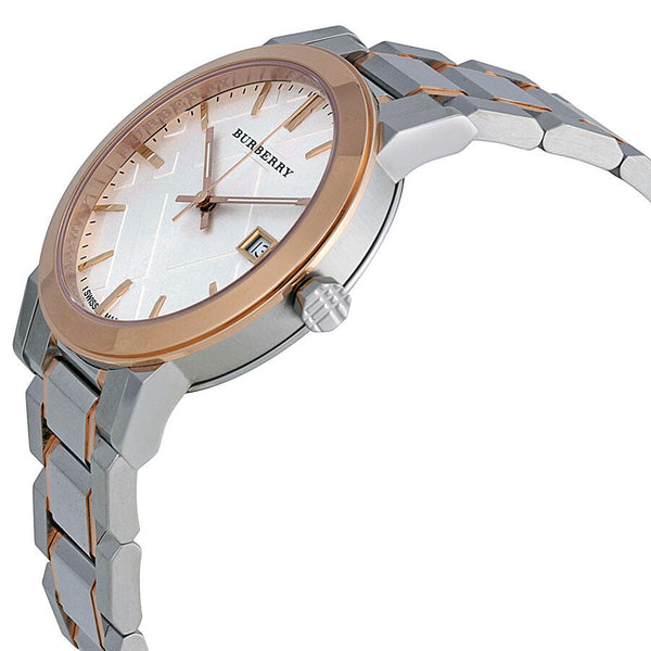 Burberry Silver Dial Two-Tone Stainless Steel Unisex Watch BU9006 - BigDaddy Watches #2