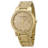 Burberry The City Champagne Dial Gold-tone UnisexWatch BU9033 - BigDaddy Watches