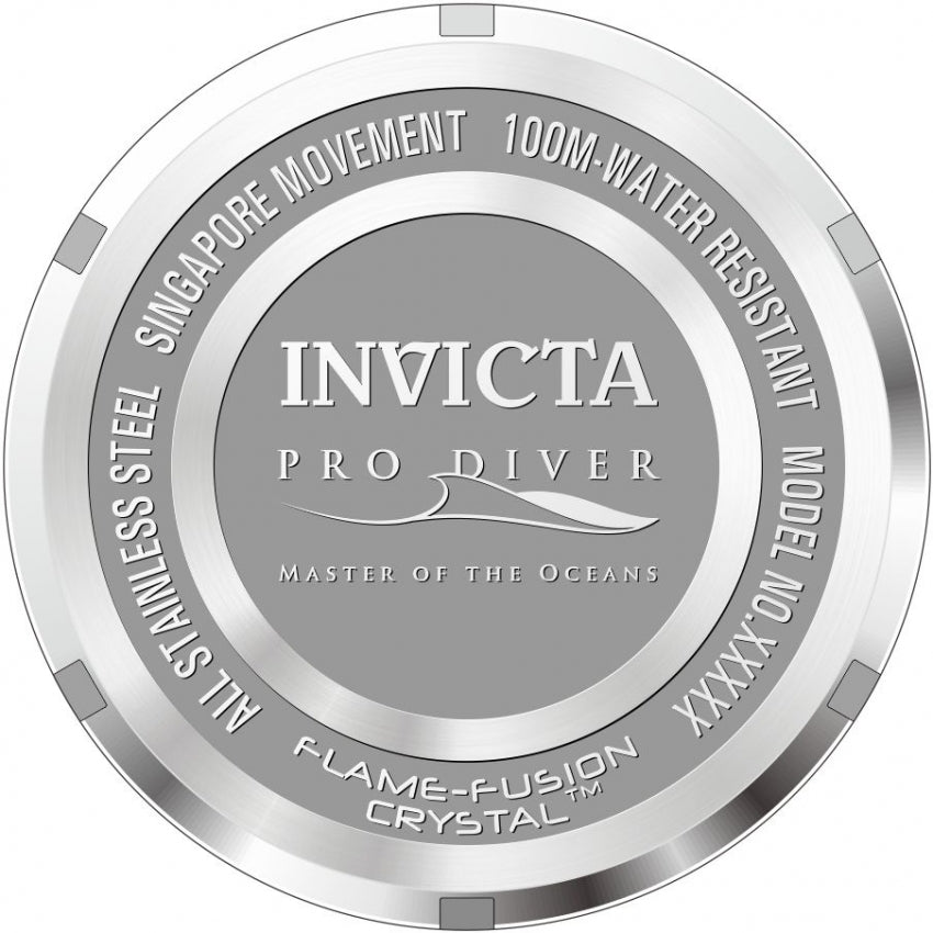 Invicta Pro Diver Quartz Gold Dial Two-tone Men's Watch 30948