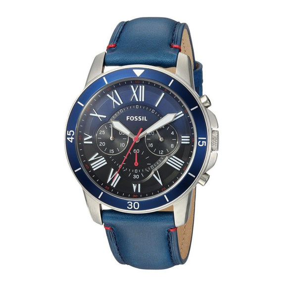 Fossil Men’s Chronograph Quartz Leather Strap Men's Watch  FS5373 - Big Daddy Watches