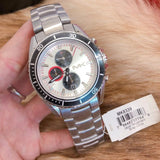 Michael Kors Chronograph White Dial Stainless Steel Men's Watch MK8339 Water resistance: 100 meters / 330 feet Movement: Quartz  