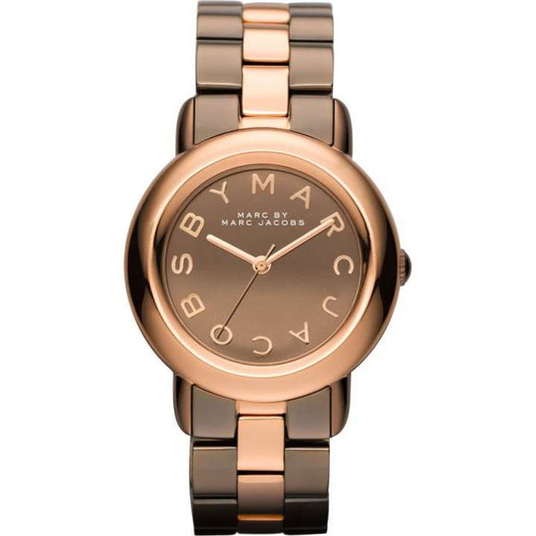 Marc By Marc Jacobs Marci Women's Rose Gold Black Ion Watch  MBM3171 - Big Daddy Watches