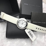 Marc by Marc Jacobs Women's Amy White Dial Watch MBM1136