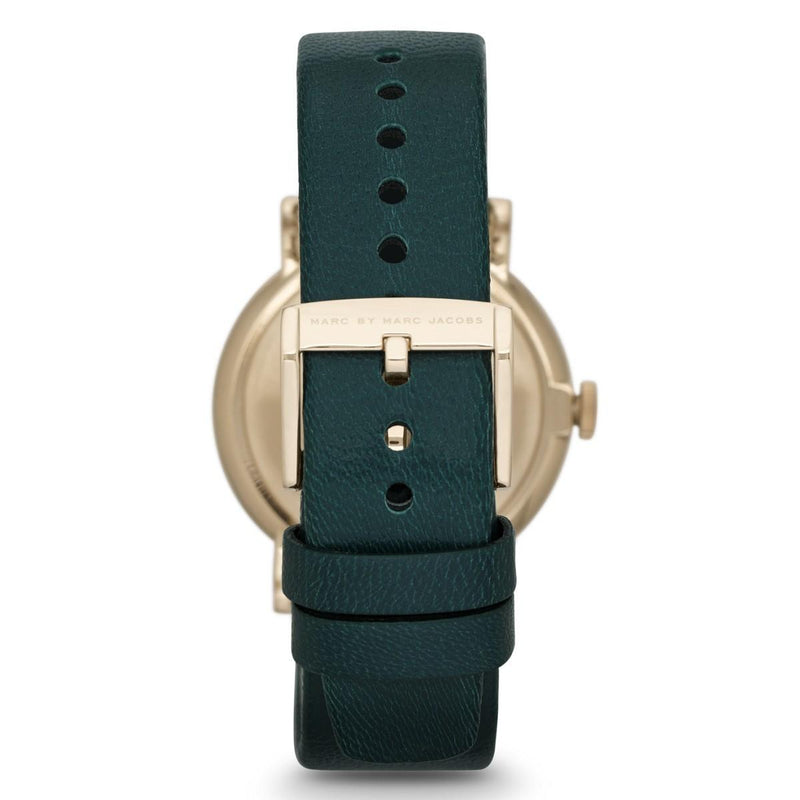 Marc by Marc Jacobs Baker Green Dial Green Leather Ladies Watch MBM1268 - Big Daddy Watches #2