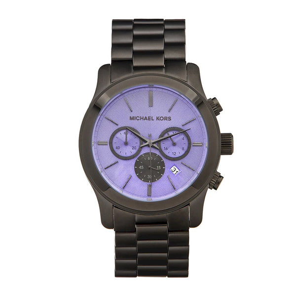 Michael Kors Runway Gunmetal Violet Unisex Watch  MK5954 - Big Daddy Watches