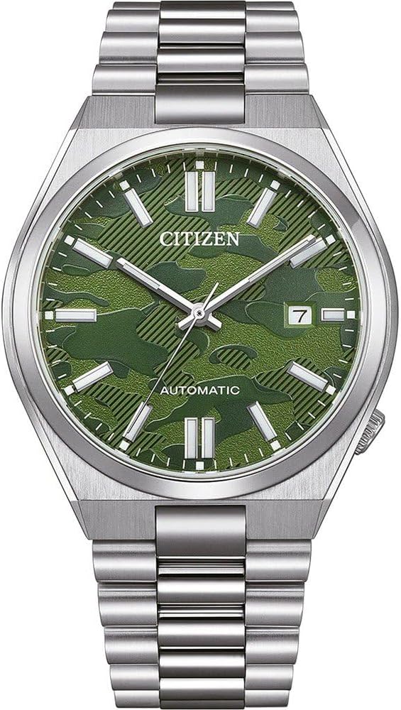 Citizen Tsuyosa Automatic 40mm Green Dial Stainless Steel Men’s Watch – NJ0159-86X