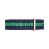 Daniel Wellington Warwick Gold Watch 20mm Nato Strap
