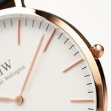 Daniel Wellington Classic Durham 40mm Men's Gold Watch DW00100109