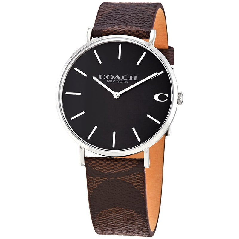 Coach Charles Quartz Black Dial Men's Watch 14602156 - BigDaddy Watches