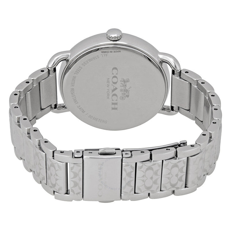 Coach Delancey Silver Dial Stainless Steel Ladies Watch 14502495