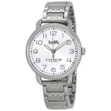 Coach Delancey Silver Dial Stainless Steel Ladies Watch 14502495