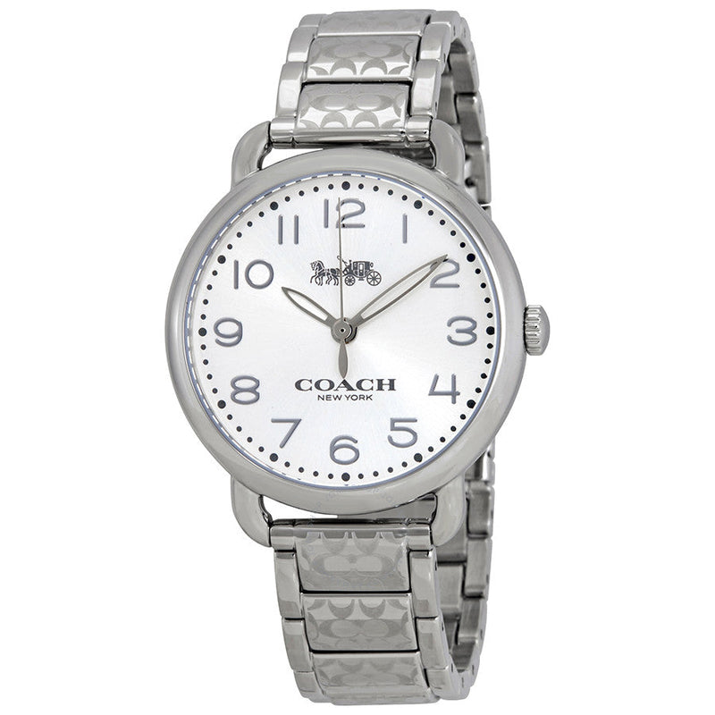 Coach Delancey Silver Dial Stainless Steel Ladies Watch 14502495
