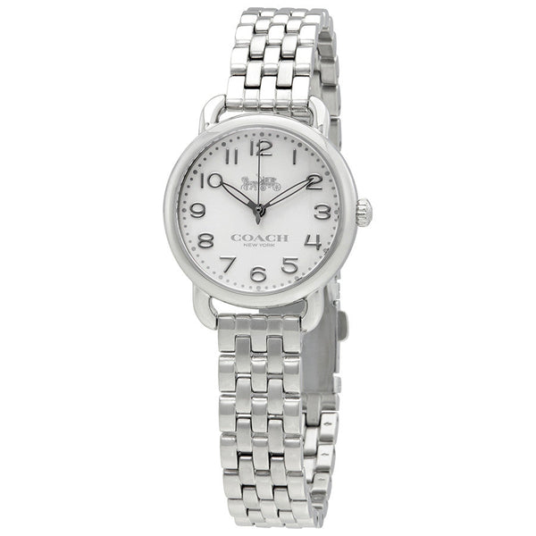 Coach Delancey Silver Dial Stainless Steel Ladies Watch 14502240