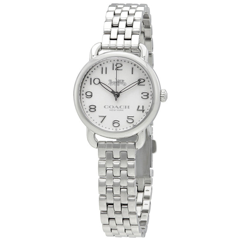 Coach Delancey Silver Dial Stainless Steel Ladies Watch 14502240