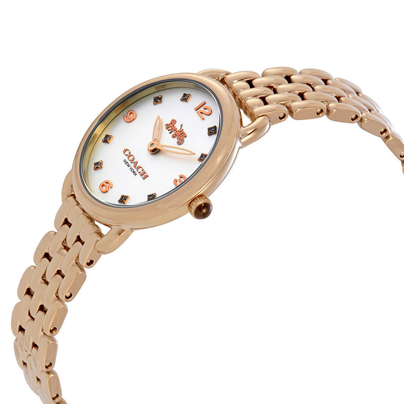 Coach Delancey Slim Silver Dial Rose Gold-tone Ladies Watch 14502783 - BigDaddy Watches #2