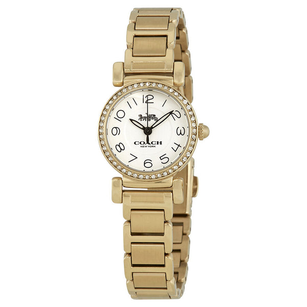 Coach Madison Crystal White Dial Ladies Watch 14502852 - BigDaddy Watches