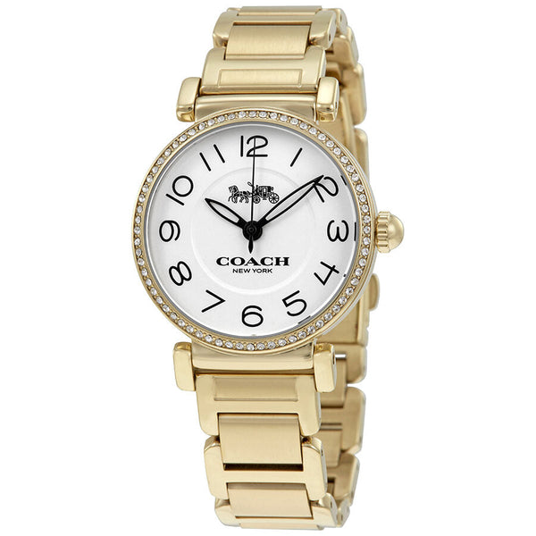 Coach Mmadison White Dial Ladies Watch 14502855 - BigDaddy Watches