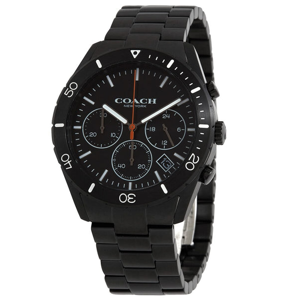 Coach Thompson Chronograph Quartz Black Dial Men's Watch 14602386 - BigDaddy Watches