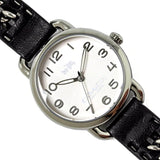 Coach Delancey White Dial Black Leather Strap Ladies Watch 14502257