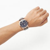 Fossil Pilot 54 Chronograph Navy Blue Dial Men's Watch FS5204