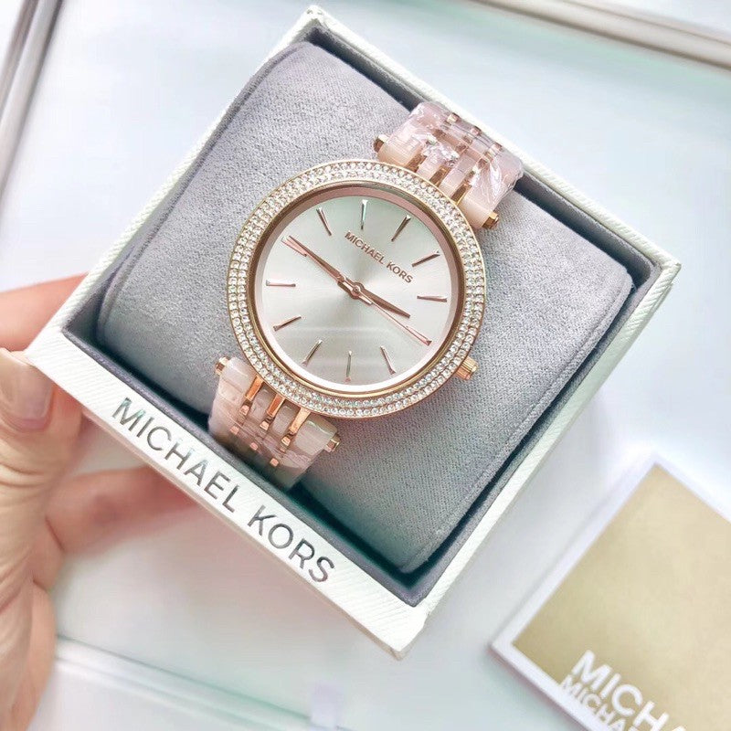 Michael Kors Darci Rose Gold Dial Ladies Watch MK4327