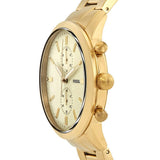 Fossil Townsman Chronograph Cream Dial Men's Watch FS5348