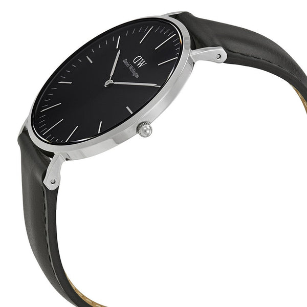 Daniel Wellington Sheffield 40mm Men's Silver Watch - Big Daddy Watches