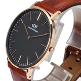 Daniel Wellington St Mawes 40mm Men's Gold Watch DW00100124