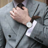 Daniel Wellington White Classic York 40mm Men's Gold Watch DW00100011