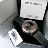 Emporio Armani Aviator Chronograph Brown Dial Men's Watch AR11141 Water resistance: 50 meters / 165 feet Movement: Quartz