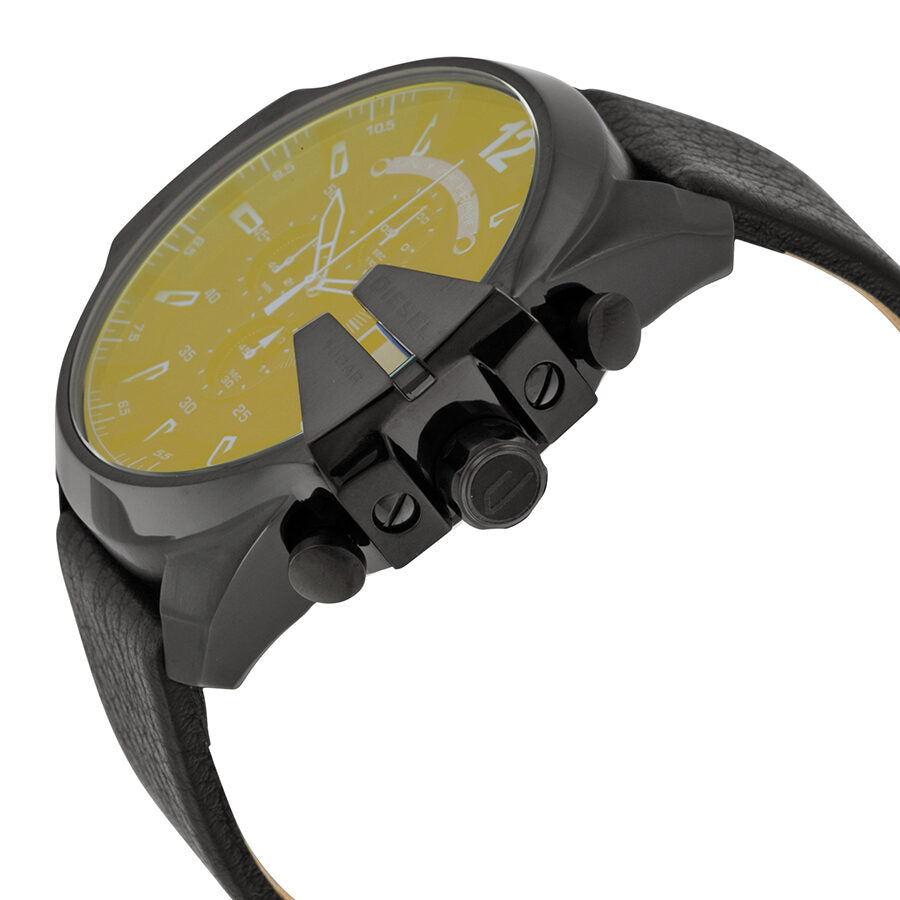 Diesel Mega Chief Chronograph Black Dial Men's Watch DZ4323