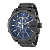 Diesel  Mega Chief Chronograph Blue Dial Men's Watch DZ4329