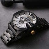 Diesel Mega Chief Men’s Chronograph Black IP Stainless Steel Watch DZ4479
