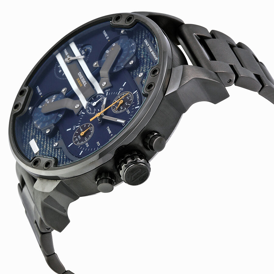 Diesel Mr. Daddy 2.0 Blue Dial Quartz Men's Watch DZ7331